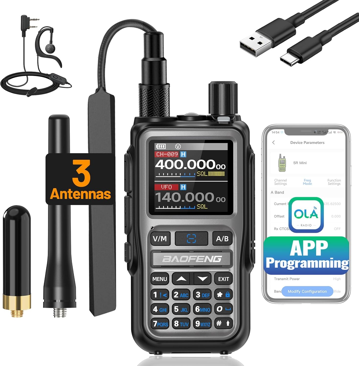 Baofeng-uv54 Baofeng UV-5R Ham Radio